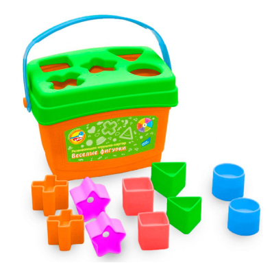 Сортер Весёлые фигурки Mommy Love S01V